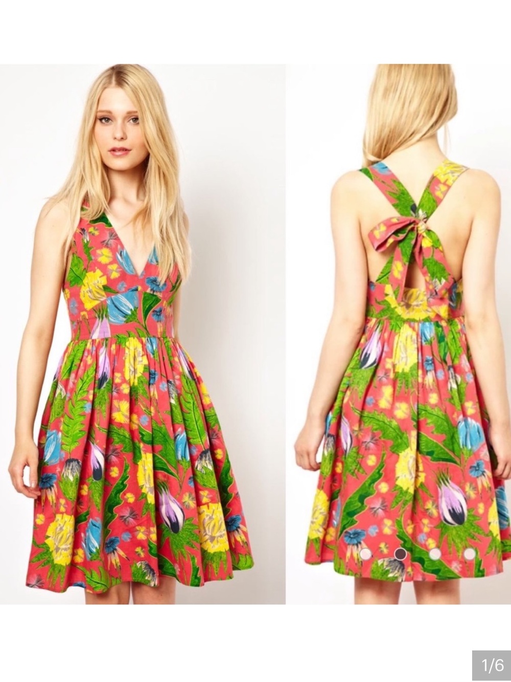 French Connection Tropical Floral Dress | 0